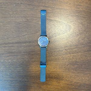 Navy Fossil Watch